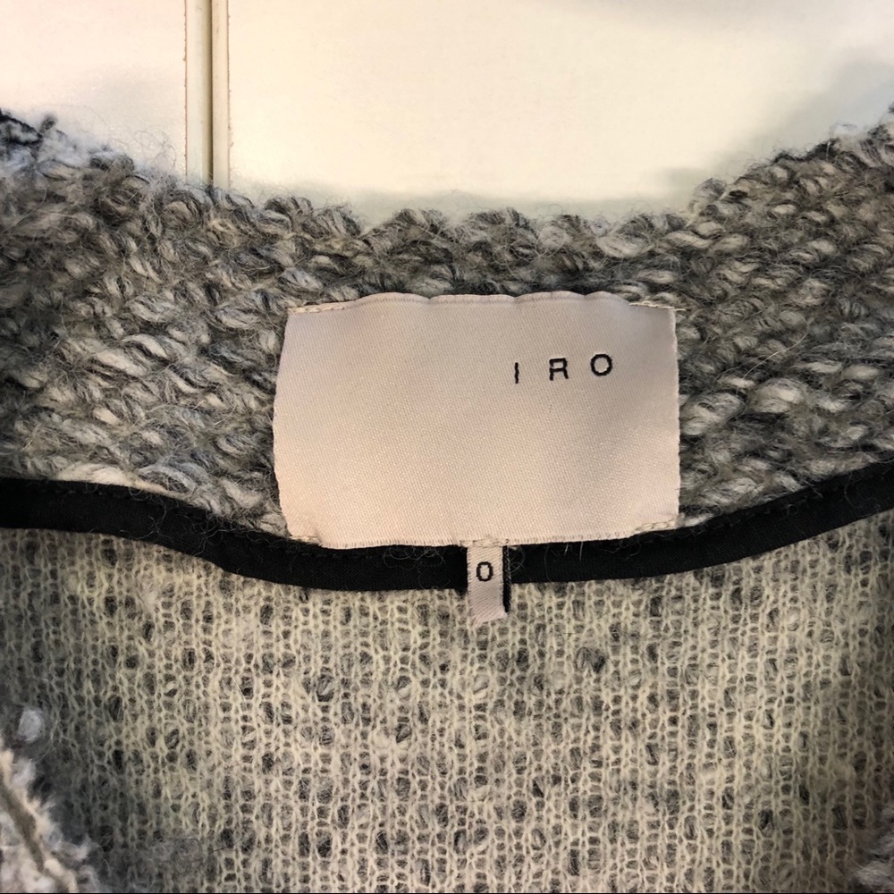 🚫SOLD🚫 Classic Iro Grey Jacket/ Cardigan Sz 0 - Picture 4 of 5